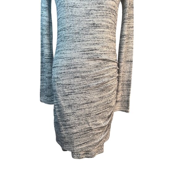 2/$30 Splendid Small Gray Long Sleeve Bodycon Dress Rayon Polyester Blend - Picture 7 of 16